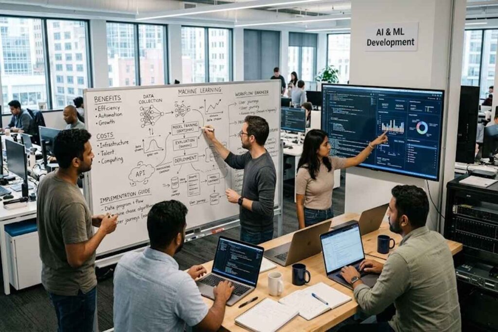 AI & ML Development Services: Benefits, Costs, and Implementation Guide